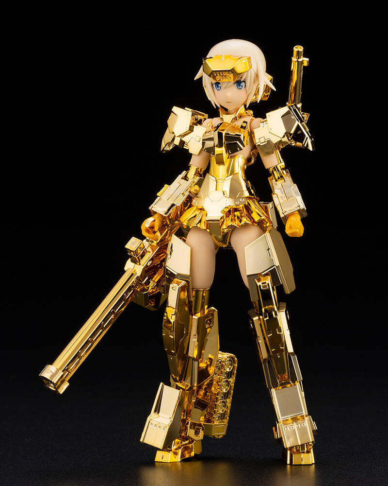 フレームアームズ ガール より最終戦装備の 轟雷改 パワフルなゴールドメッキ仕様で登場 19年11月11日 エキサイトニュース