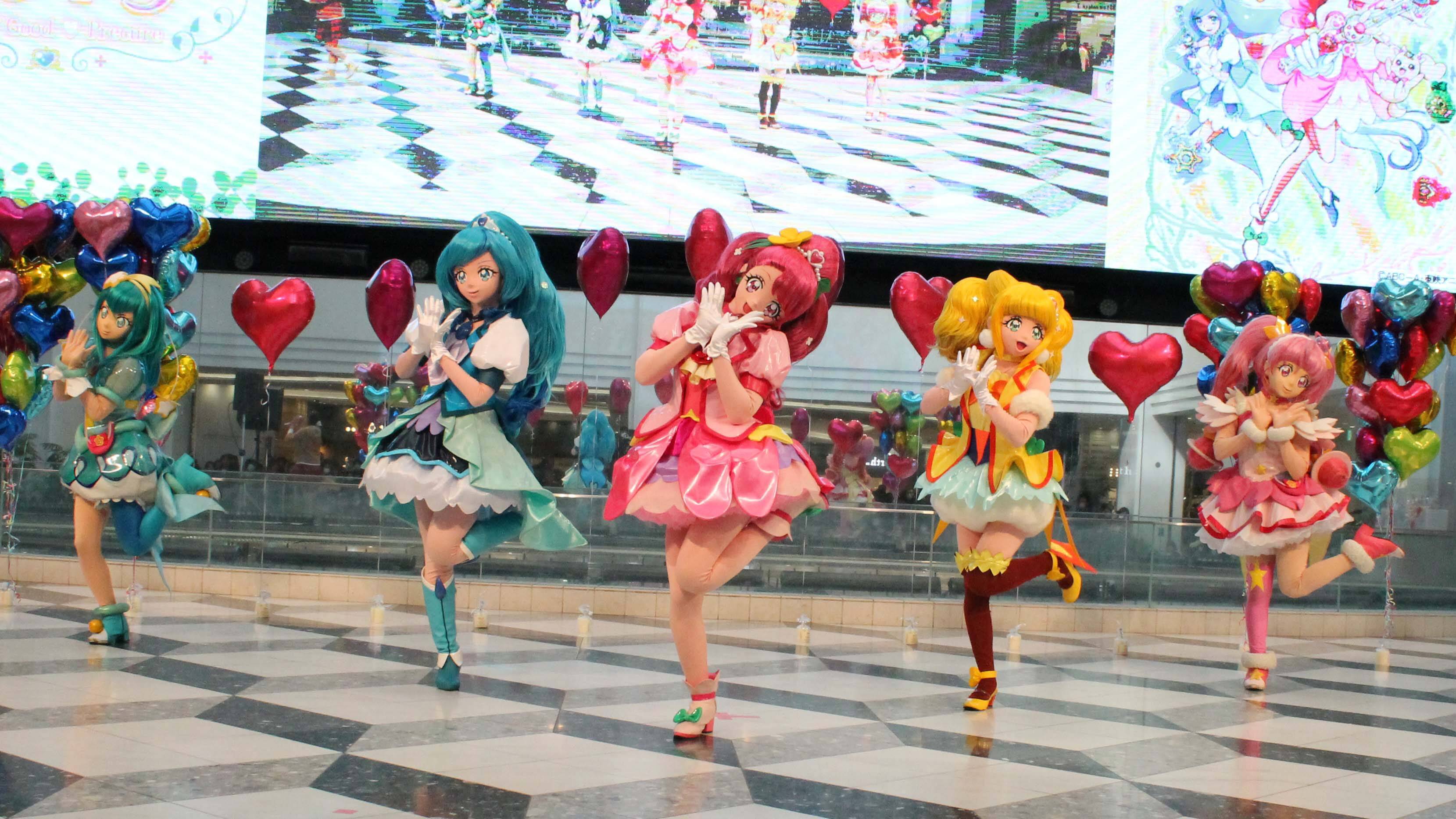 スタプリからヒープリへバトンタッチ ヒーリングっど プリキュア お披露目ショーでエンディングダンスを披露 年2月1日 エキサイトニュース 2 3