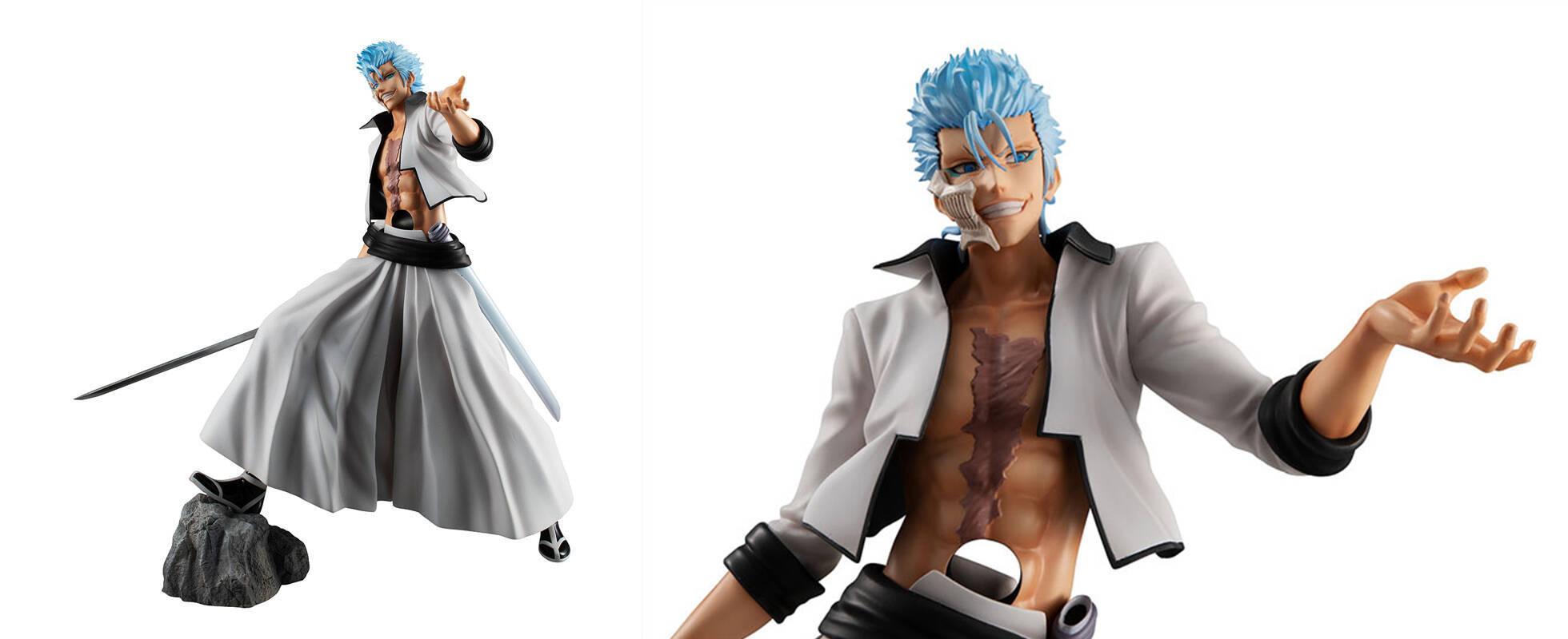 好戦的な表情とポーズに注目 Bleach グリムジョーのフィギュアが登場 年4月4日 エキサイトニュース