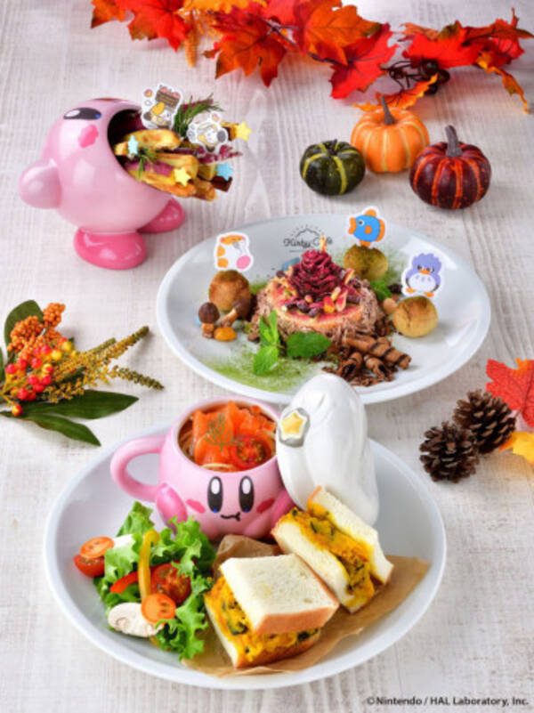 秋の新メニューをcheck Kirby Cafe カービィカフェ 最新情報 年9月9日 エキサイトニュース