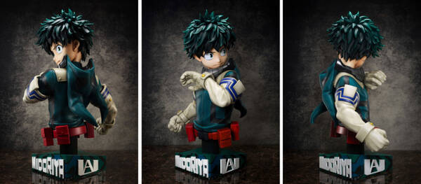 全高約100cm ヒロアカ 緑谷出久の胸像フィギュアが完全受注生産で登場 年10月3日 エキサイトニュース 全高約100cm ヒロアカ 緑谷出久の胸像フィギュアが完全受注生産で登場 年10月3日 エキサイトニュース