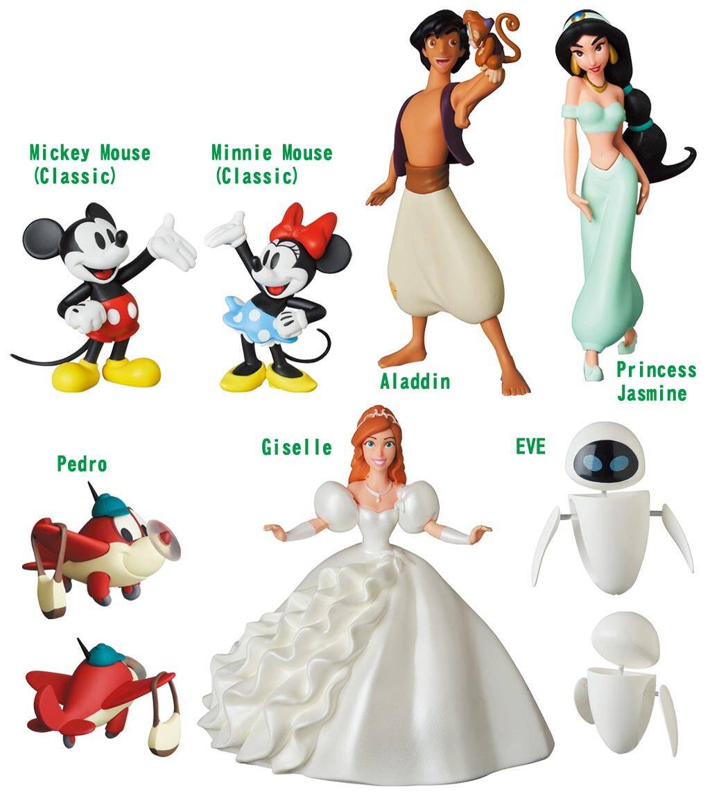 ディズニーのアラジンとジャスミンがミニサイズのフィギュアに 年12月25日 エキサイトニュース