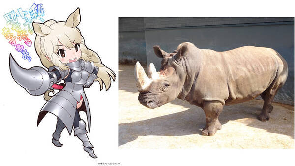 けものフレンズ のシロサイが東武動物公園に登場 来てくだサイ 21年4月2日 エキサイトニュース けものフレンズ のシロサイが東武動物公園に登場 来てくだサイ 21年4月2日 エキサイトニュース