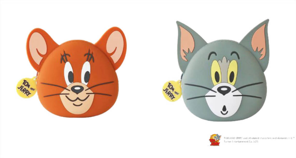 トムとジェリー の顔型ポーチが愛くるしい 21年6月2日 エキサイトニュース