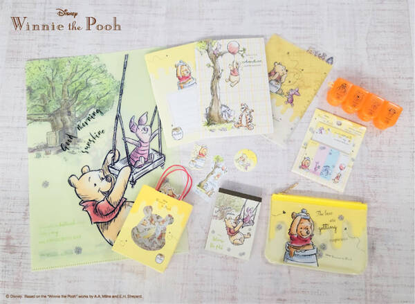 95周年 くまのプーさん なかま がテーマの文具シリーズ登場 21年7月13日 エキサイトニュース