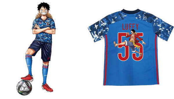 One Piece 仕様のサッカー日本代表ユニフォーム受注開始 21年8月18日 エキサイトニュース