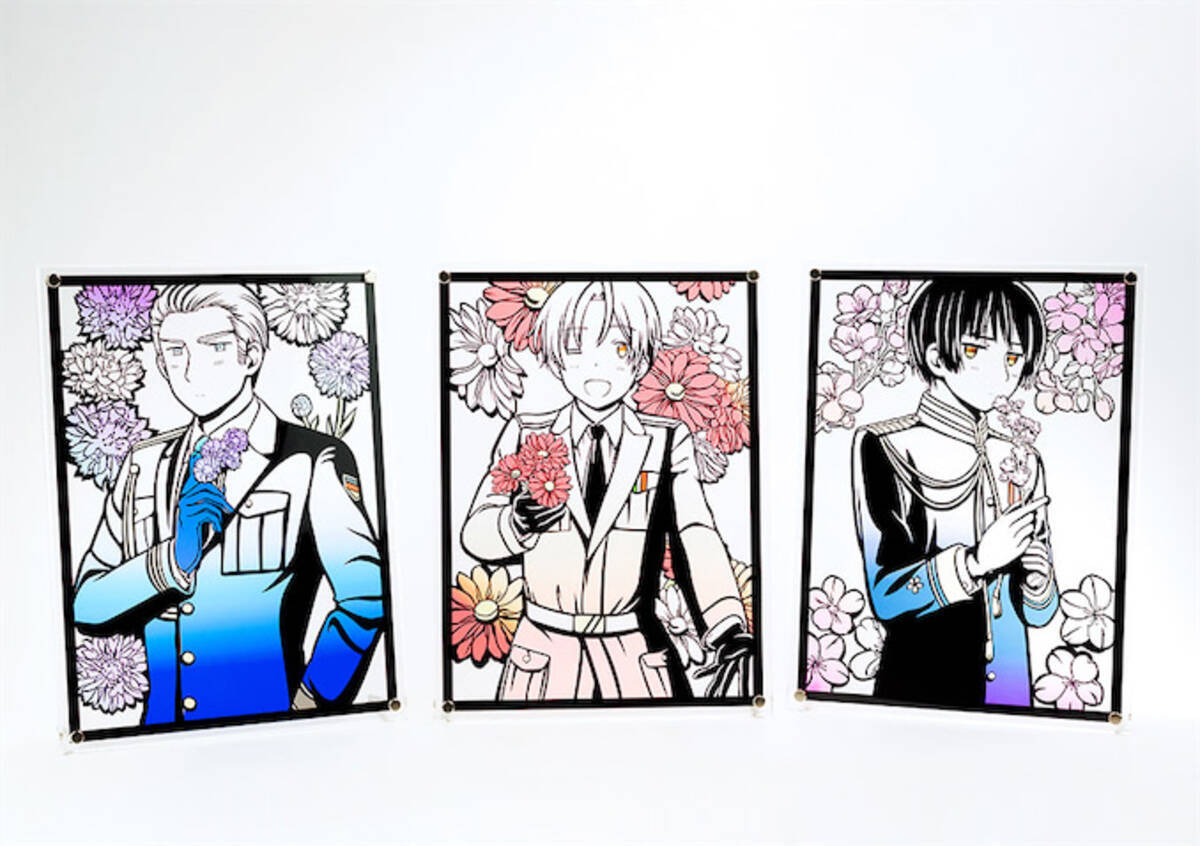 ヘタリア 描き下ろしイラストを切り絵で堪能 21年12月23日 エキサイトニュース