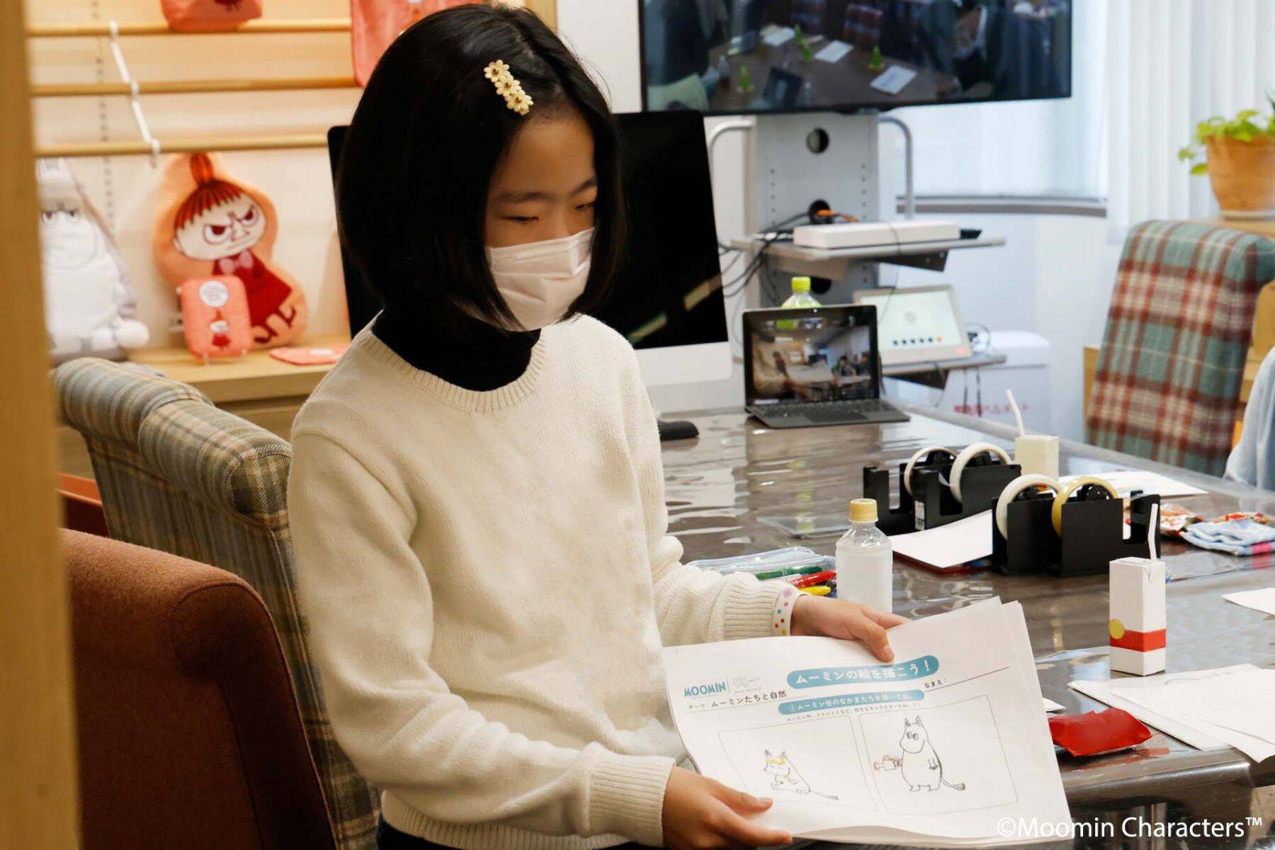 【ムーミン】小児がん経験者の子どもたちが描いたイラストをデザインしたアイテムが登場！