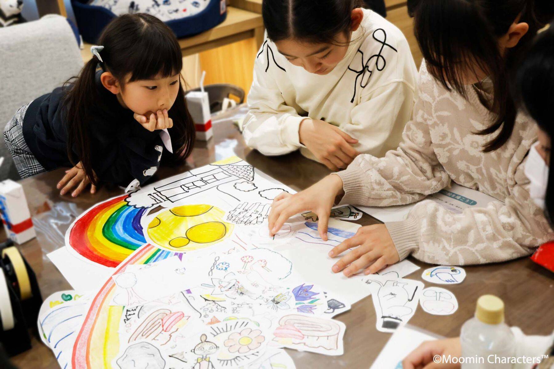 【ムーミン】小児がん経験者の子どもたちが描いたイラストをデザインしたアイテムが登場！