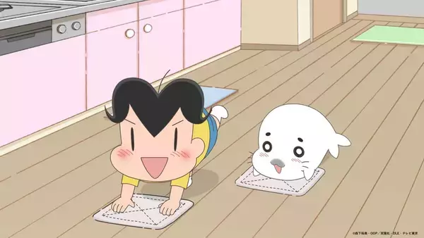 「『⼩3アシベ QQゴマちゃん』第4話 先行カット＆あらすじ公開！」の画像