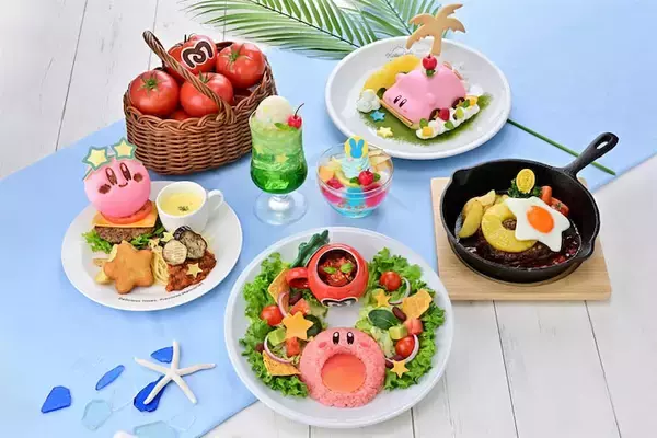 【カービィカフェ】 “かいふくアイテム” をテーマにしたメニューやグッズが登場！