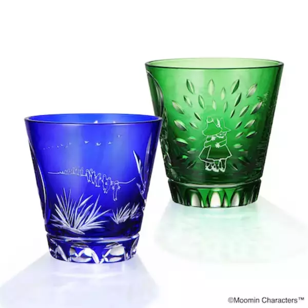 【ムーミン】小説の世界が日本の伝統工芸品・江戸切子グラスに！