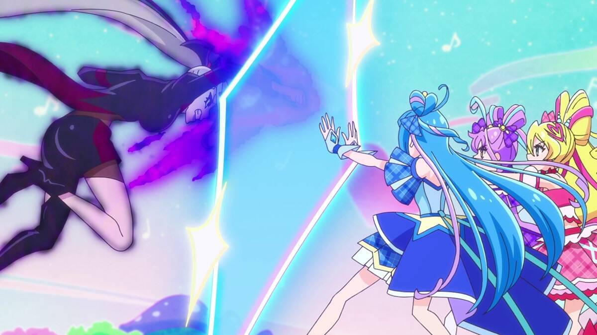 『キミとアイドルプリキュア♪』第47話　黒い花びらが舞い不安につつまれた中でライブ！