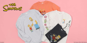 【ザ・シンプソンズ】ポップで楽しいデザインのカプセルコレクションがROSE BUD全店舗で発売！