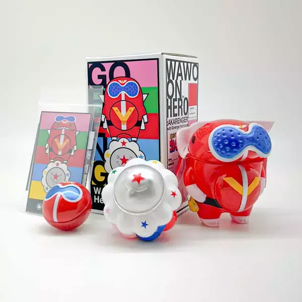 「『TOEI ART FES. 秘密戦隊ゴレンジャーART HURRICANE 50』作家追加情報に監修中アイテム画像を公開」の画像