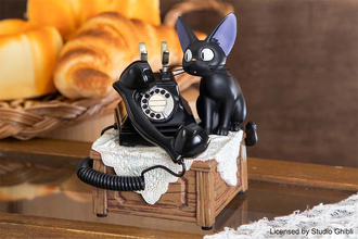 【魔女の宅急便】グーチョキパン店の黒電話とジジがモチーフのオルゴールが登場！
