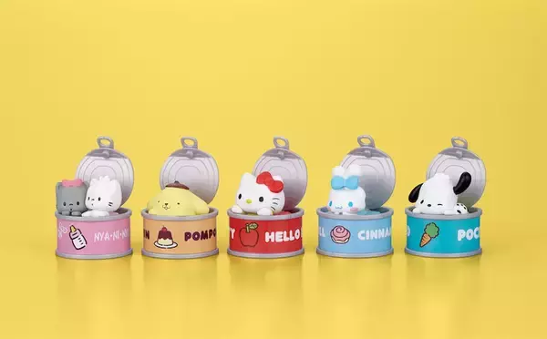 【サンリオ】缶を開けたらひょこっとキャラクターズ♪ 可愛すぎ注意「カンキャラ！」にご注目