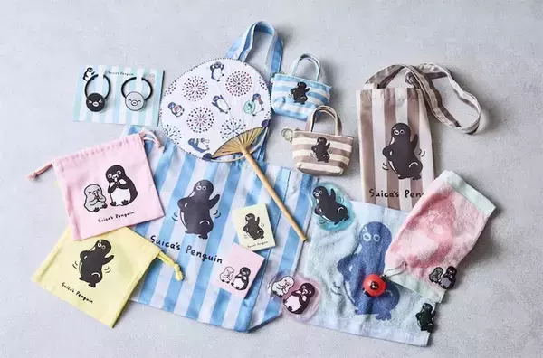 【Suicaのペンギン】新作絵柄入りグッズなど全15アイテムが限定発売！
