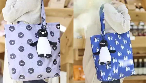 【Suicaのペンギン】ポーチ＆エコバッグが『オレンジページ』付録に！ 表情＆柄違いで2種類登場