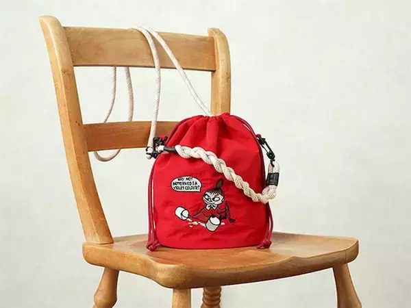 【ムーミン】大人かわいい巾着バッグにリトルミイの新柄が登場！