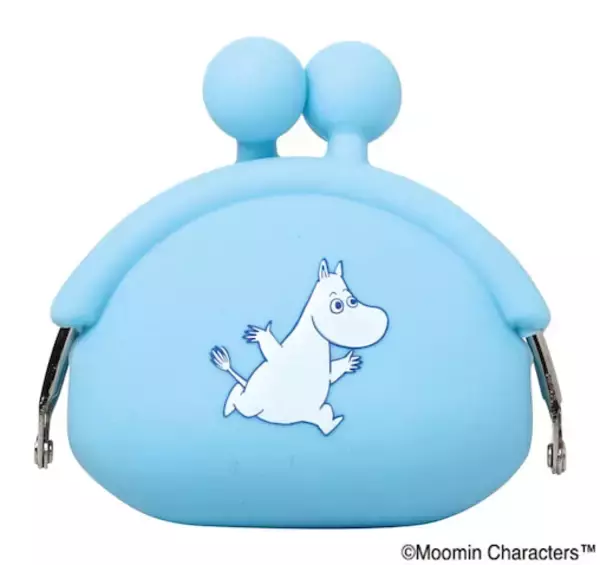 【ムーミン】ころんとしたシルエットがかわいい「シリコンがまぐち」がカプセルトイで登場！