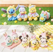 【ディズニーストア】春の装いがかわいいぬいぐるみとうるぽちゃちゃんが登場！