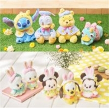 【ディズニーストア】春の装いがかわいいぬいぐるみとうるぽちゃちゃんが登場！