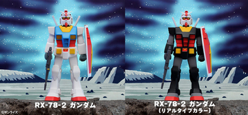「機動戦士ガンダム」より昭和の玩具を思い出させる彩色のソフビコレクションが発売！懐かしさと現代的なアレンジの融合で新たに商品化