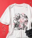 「キティ、マイメロ、シナモンを大人可愛く着よう♪ アメコミ風＆お顔を隠しちゃった!?デザインのTシャツやチャーム登場【FREAK'S STORE】」の画像5