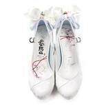 「「天官賜福 貮」謝憐と花城をイメージ！ 蝶や花のモチーフを散りばめた「MAYLA」パンプスが登場」の画像5