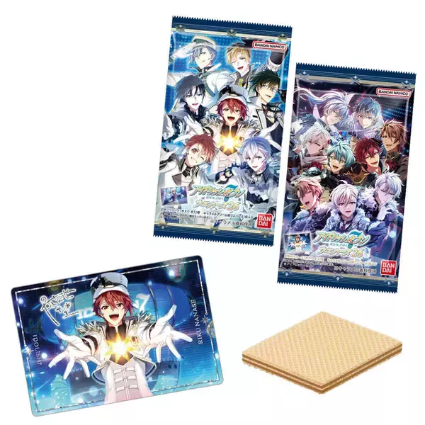 「「アイナナ」“ブラホワ2022”ビジュアルを箔押しサイン入りで収録！ウエハース第26弾が発売」の画像