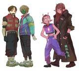 「カート＆マックス アカネ＆カナタの描き下ろしアクスタ！「銀河特急 ミルキー☆サブウェイ」コミカライズ第1巻が発売」の画像1