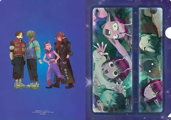 「カート＆マックス アカネ＆カナタの描き下ろしアクスタ！「銀河特急 ミルキー☆サブウェイ」コミカライズ第1巻が発売」の画像