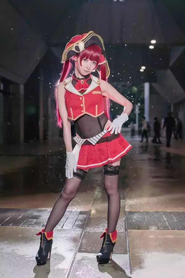 「【コスプレ】「宝鐘海賊団船長の宝鐘マリンですぅ～」人気レイヤー・まゆろんが可愛く出航【写真8枚】」の画像