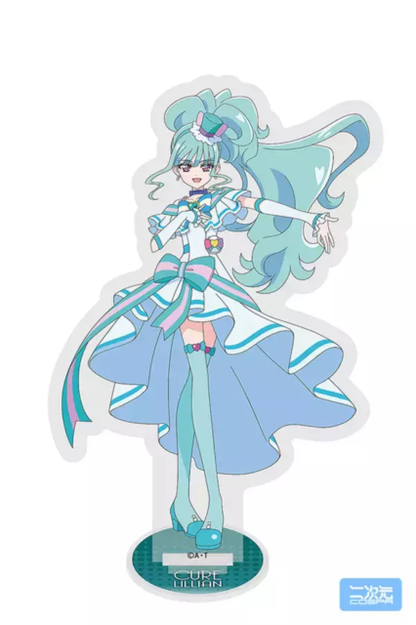 「「わんだふるぷりきゅあ！」キュアニャミー＆キュアリリアンの新グッズ登場♪  描き下ろしイラストのアクスタ、パスケース、Tシャツ」の画像