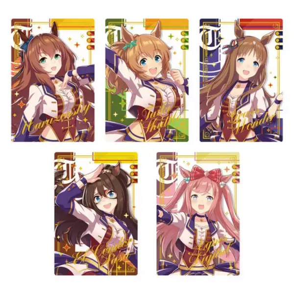 「ウマ娘」マルゼンスキー、グラスワンダー、ナイスネイチャら全30種！ドレス衣装のイラストカードが登場♪ツインウエハース特別弾