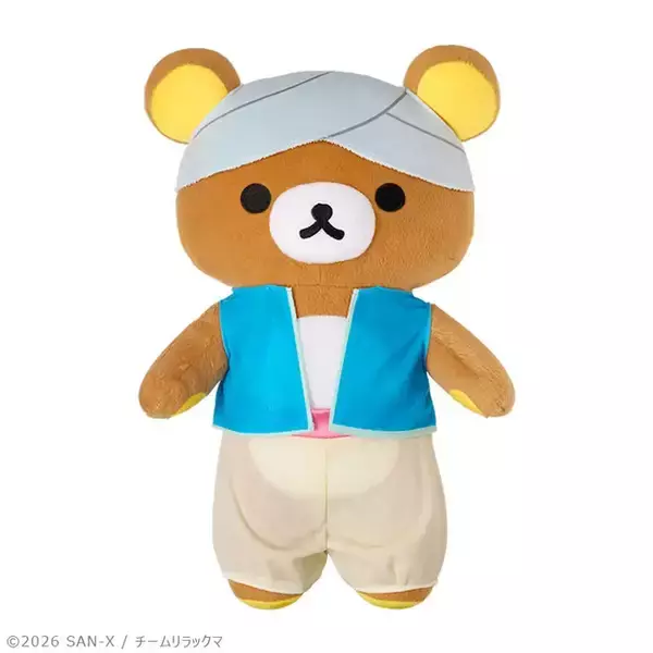アニメ「リラックマ」が初のくじに！リラックマたちのぬいぐるみや場面写グッズが登場♪ ラスト賞は約40cmのBIGぬいぐるみ