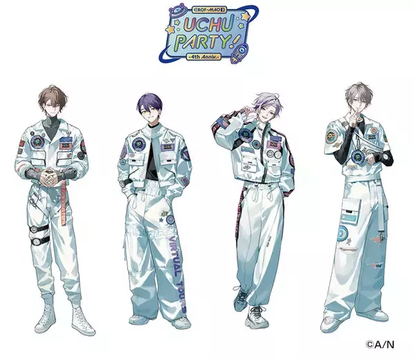 「にじさんじ」所属VTuberユニット・ROF-MAO、撮りおろしビジュのグッズ登場！パネル展示も【アニメイト】