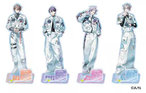 「「にじさんじ」所属VTuberユニット・ROF-MAO、撮りおろしビジュのグッズ登場！パネル展示も【アニメイト】」の画像