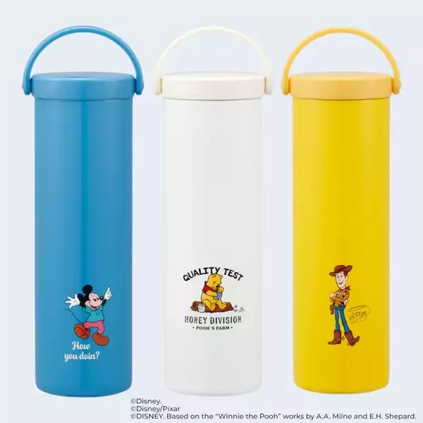 ミッキー＆プーさん＆ウッディの「保冷ケース付き氷のう」登場！ 真空断熱構造で冷たさ長持ち♪