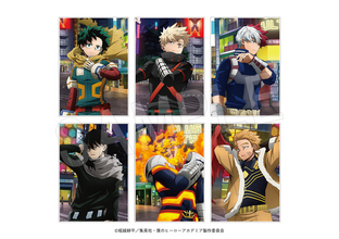 「ヒロアカ」夜の渋谷に佇むデクたちの描き下ろし！「東急グループ」コラボグッズ登場