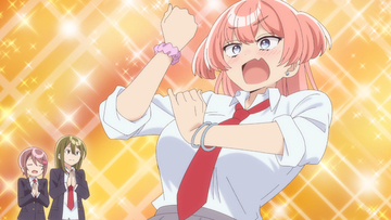 春アニメ「よわよわ先生」“つよつよギャル”椋林瑞希と立ち幅跳び測定!? 第2話先行カット