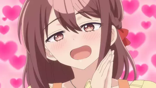 「春アニメ「よわよわ先生」“つよつよギャル”椋林瑞希と立ち幅跳び測定!? 第2話先行カット」の画像