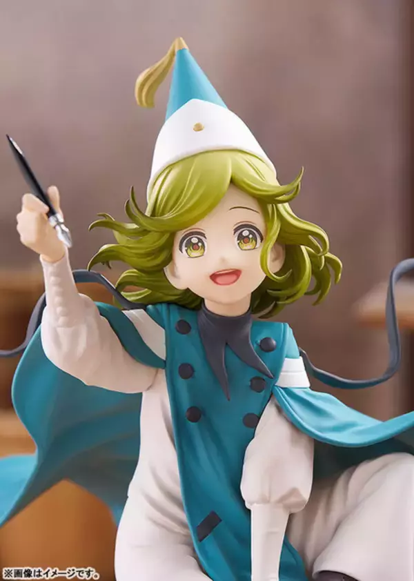 「とんがり帽子のアトリエ」ココが大きなサイズで立体化！ ローブのしわや髪の広がりなどの造形は必見