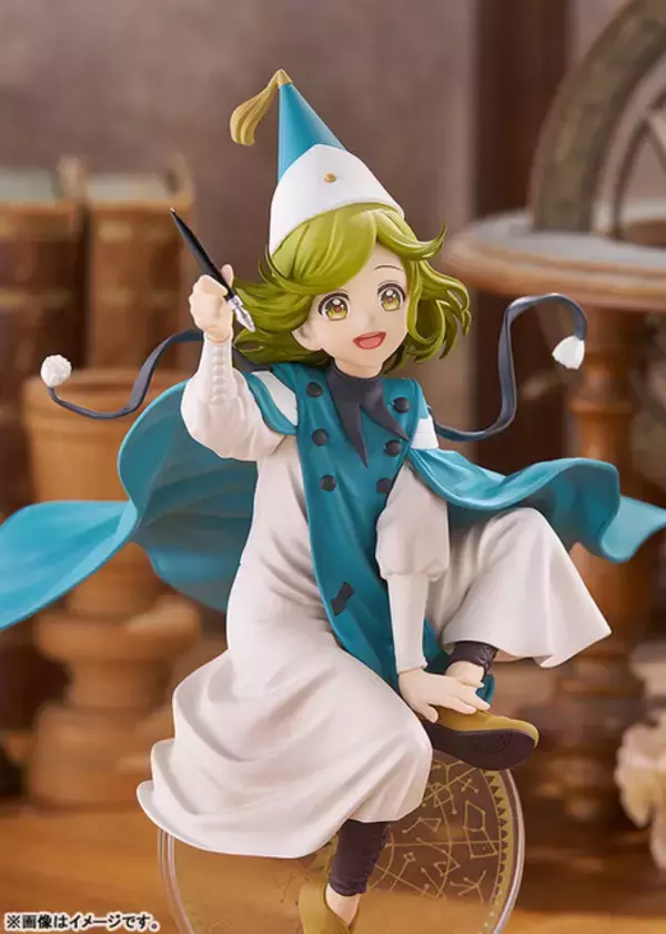 「「とんがり帽子のアトリエ」ココが190mmサイズで立体化！ ローブのしわや髪の広がりなどの造形は必見」の画像