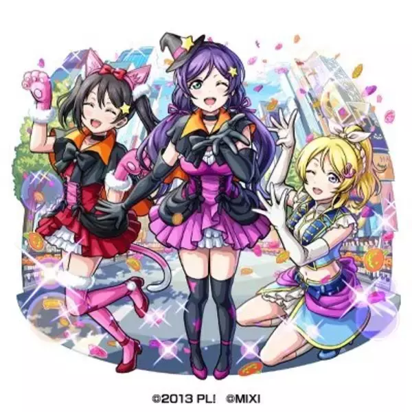 「「ラブライブ！シリーズ」×「モンスト」コラボ第2弾！ μ's、Aqoursだけじゃない…！ A-RISE、Saint Snowも参戦！」の画像
