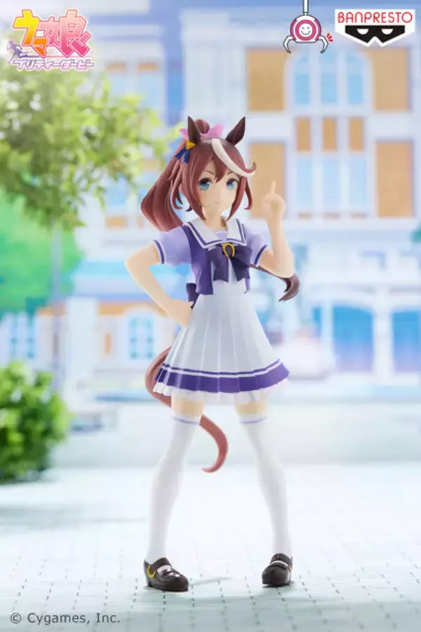 「「ウマ娘」スペシャルウィークたちがフィギュアで疾走開始！アミューズメント施設に登場」の画像