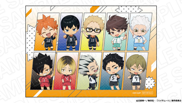 「ハイキュー!!」日向翔陽、影山飛雄、孤爪研磨らがキュートな二等身でナイスプレー♪ 新作グッズ登場【ジャンプフェスタ2026】