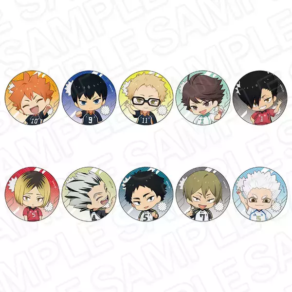 「「ハイキュー!!」日向翔陽、影山飛雄、孤爪研磨らがキュートな二等身でナイスプレー♪ 新作グッズ登場【ジャンプフェスタ2026】」の画像