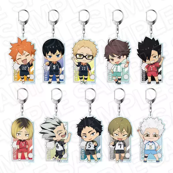 「「ハイキュー!!」日向翔陽、影山飛雄、孤爪研磨らがキュートな二等身でナイスプレー♪ 新作グッズ登場【ジャンプフェスタ2026】」の画像